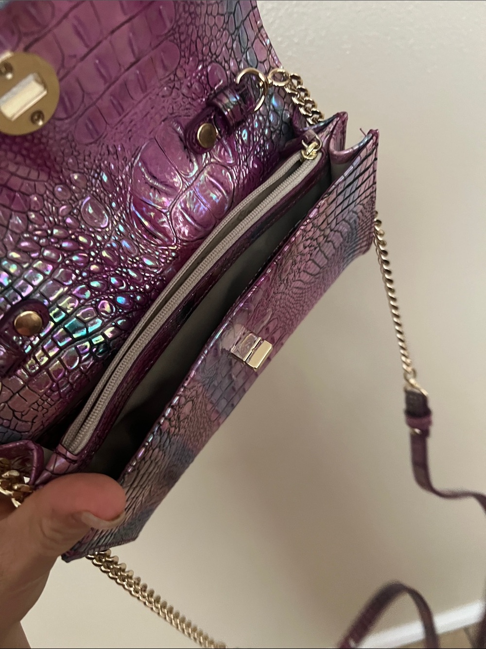 Brahmin Polina Magical Ombre crossbody bag - Picture 4 of 8
